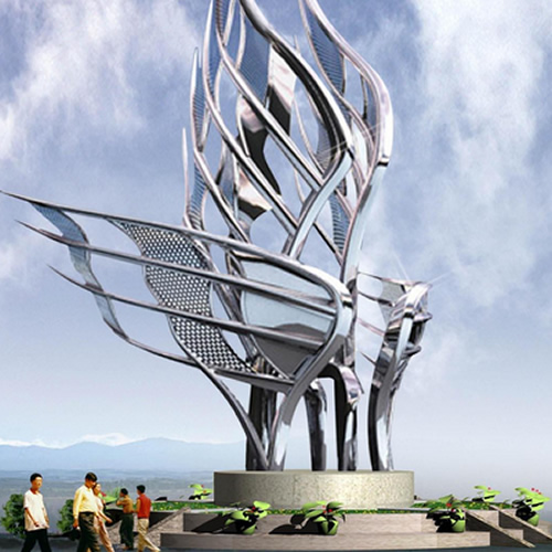 廣場不銹鋼雕塑